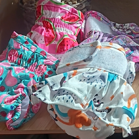Other - Colorful Patterned Dog Diapers